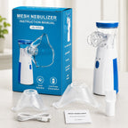 Portable Mesh Nebulizer Machine for Adults & Kids