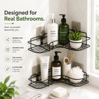 MyLivu™ - Corner Bathroom Organizer